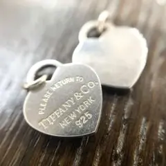 TIFFANY ティファニー SV925 リターントゥ ダブルハート チャーム