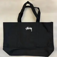 N*E様 STUSSY ステューシー トートバッグ 黒のサムネイル