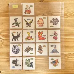 ポケモンデコキャラシール セミコンプセット 202弾