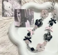 【人気カラー＊＊】ビーズストラップ