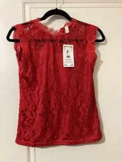 匿名配送　レース　トップス