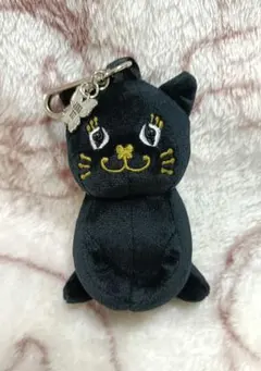 台湾セブンイレブン限定 ANNA SUI アナスイ サンリオ 黒猫キーホルダー