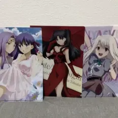 ビッグボーイ Fate コラボ クリアファイル イリヤ　他4種