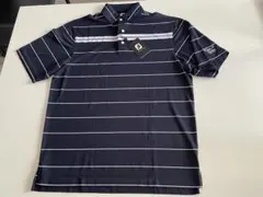 FootJoy ゴルフシャツ ネイビー ボーダーのサムネイル