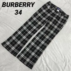 【美品】BURBERRY BLUE LABEL バーバリー チェック柄 パンツ