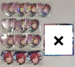 あんスタ 夏目 時光缶 心光印彩 心光 ハート 缶バッジ セット あんスタ 夏目 心光印彩 心光 ハート缶 セット あんスタ 夏目 心