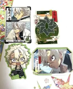 鬼滅の刃 ダイカットステッカー　カードダス 不死川実弥