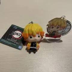 鬼滅の刃 善逸 アクリルキーホルダーセット