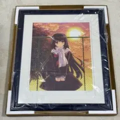 【希少品】西又葵 版画 アールビバン 夕焼けノスタルジー 直筆サイン 個展 原画