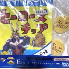 ヒロアカ　一番くじ　ヒーローズチップ　ケース&クリップ
