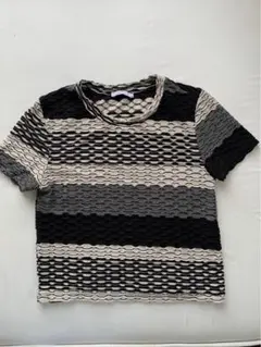 ザラ　ボーダートップス