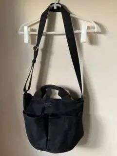 未使用級 マーガレットハウエル 旧タグ 日本製 ナイロン × レザー ショルダー 未使用級 マーガレットハウエル 旧タグ 日本製 ナイロン