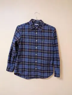 フランネルチェックシャツ 長袖