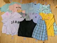 女の子　春夏秋服　まとめ売り　140 150