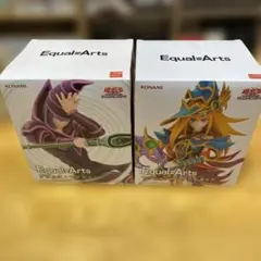 Equal Arts 遊戯王 フィギュア　ヴァルキリア、ブラック・マジシャン
