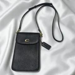 【極美品】COACH CH815 スマホショルダー クロスボディ ポーチ