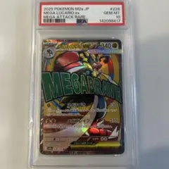 MEGA LUCARIO ex #228 PSA 10 レアカード