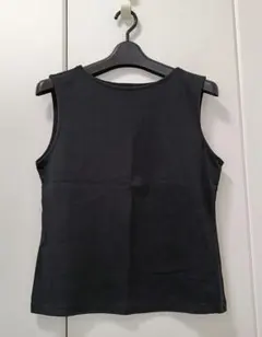 UNIQLO★ノースリーブトップス★黒・ブラック★XL★タンクトップ★ユニクロ