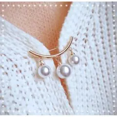 ●お得 パール ブローチ ゴールド フォーマル 七五三 アクセサリー コサージュ