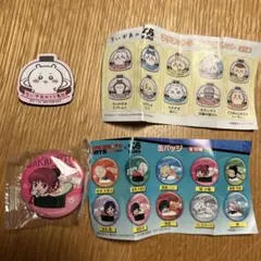 SAKAMOTO DAYS くら寿司 缶バッジ 陸少糖　ちいかわマグネット