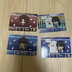 銀魂トレーディングカード 4枚セット