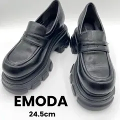 EMODA タンクソールバルキーローファー 厚底 24.5のサムネイル