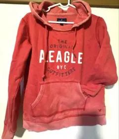 AMERICAN EAGLE 赤 パーカー