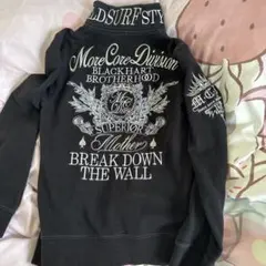 MCD ブラック ハイネック トレーナー Mサイズ