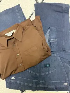 70’s‼️Sears オーバル、長袖シャツ、 ボストンバッグ格安3点セット‼️のサムネイル
