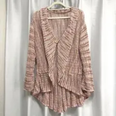 ボレロ、カーディガン、古着、レース編み、フェアリーグランジ、森ガール、y2k