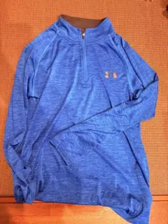 Under Armour ハーフジップ長袖シャツ 青