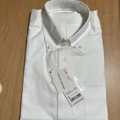 UNIQLO ドライイージーケア　オックスフォードシャツ L ホワイト長袖