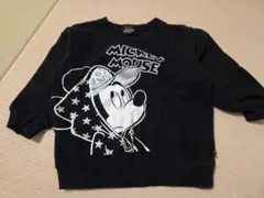 ミッキーマウス トレーナー 100cm 黒