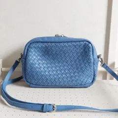 アーバンリサーチ　メッシュ ショルダーバッグ ブルー