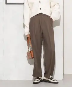 ナノユニバース コットンパンツ レディース