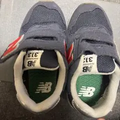 New Balance 313 ネイビー/レッド スニーカー★15.5cm