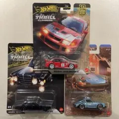 Hot Wheels ランエボ　ポルシェ911 メルセデスベンツ300SELのサムネイル