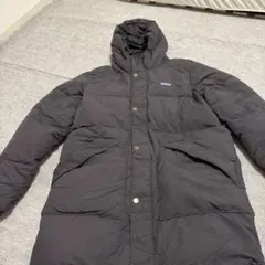 Patagonia ダウンジャケット グレー L - メルカリ