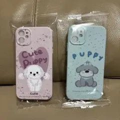 iPhone11ケース 2個セット puppy 新品