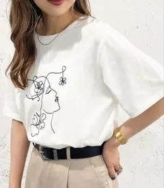 apres jour mignon刺繍アートTシャツ ZOZOTOWN限定のサムネイル