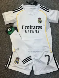 160cm レアル・マドリード新モデル　ロナウド　子供サッカーシャツソックス付き