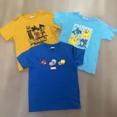 キャラクター キッズ Tシャツ 3枚セット 130cmのサムネイル