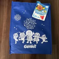 アンパンマン　不織布　トートバッグ　エコバッグ