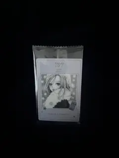 707 NANA モノクロイラストカード