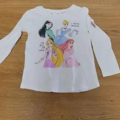 ZARA プリンセス Tシャツ ホワイト　5～6才　約100～110サイズ