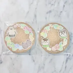 ちいかわ トレーディング コルクコースター 2種セット