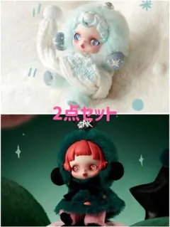 SKULLPANDA Winter Symphony ぬいぐるみ2点セット