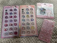 サンリオキャラクター シール4点セット