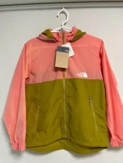 The North Face フード付きジャケット ピンク/オリーブ