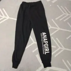 ANAP＊ロゴ入りスウェットパンツ＊ブラック＊Sサイズ